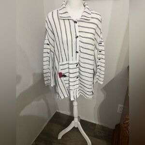 Striped Ali Miles Jacket